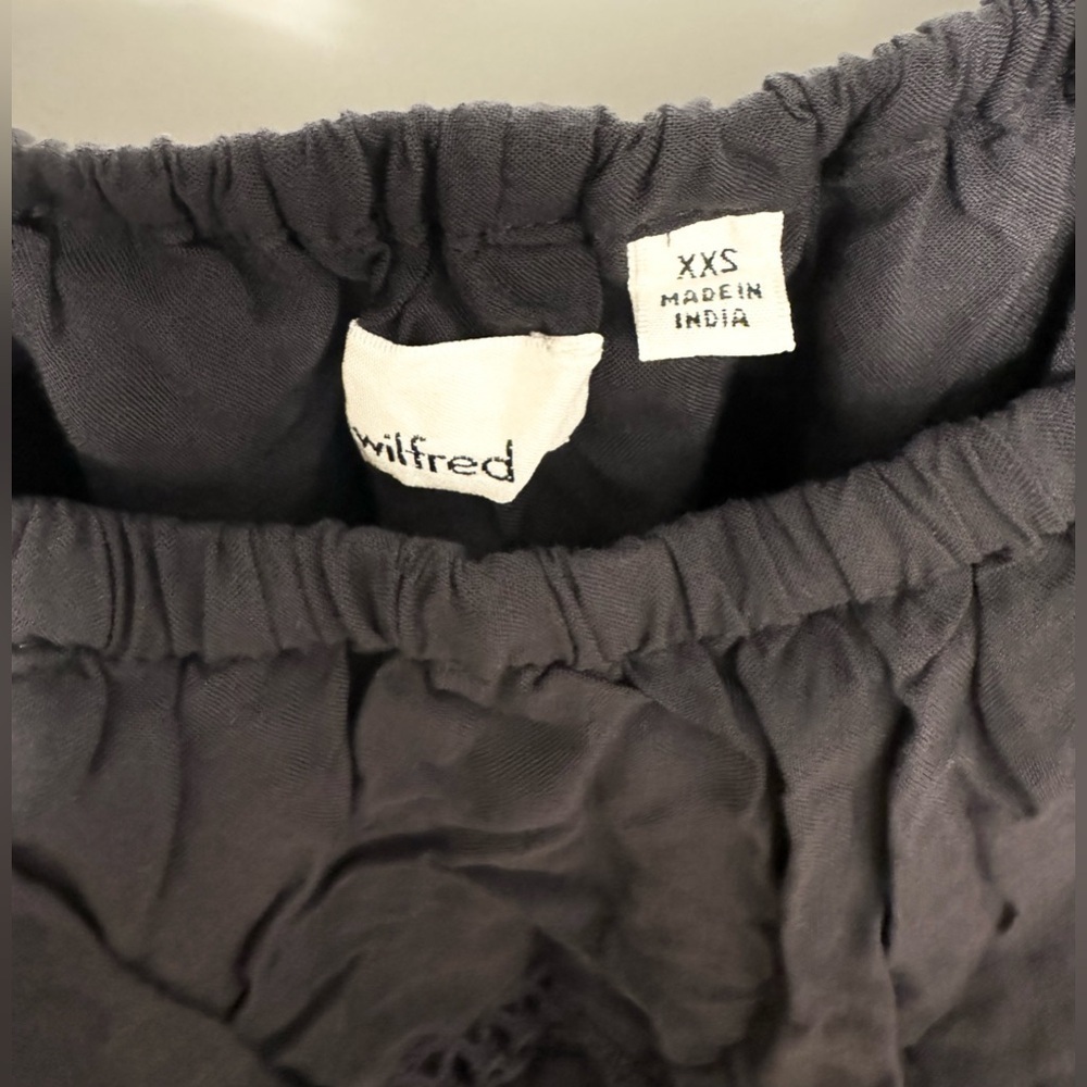 Aritzia Wilfred‎ Charcoal Emmie Dress Size XXS - Picture 4 of 4